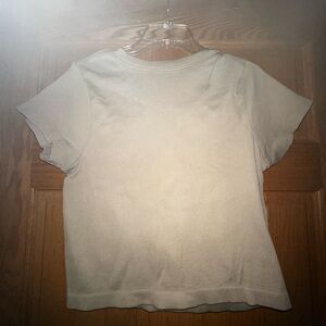 Old Navy Women's Ivory Short Sleeve Tee